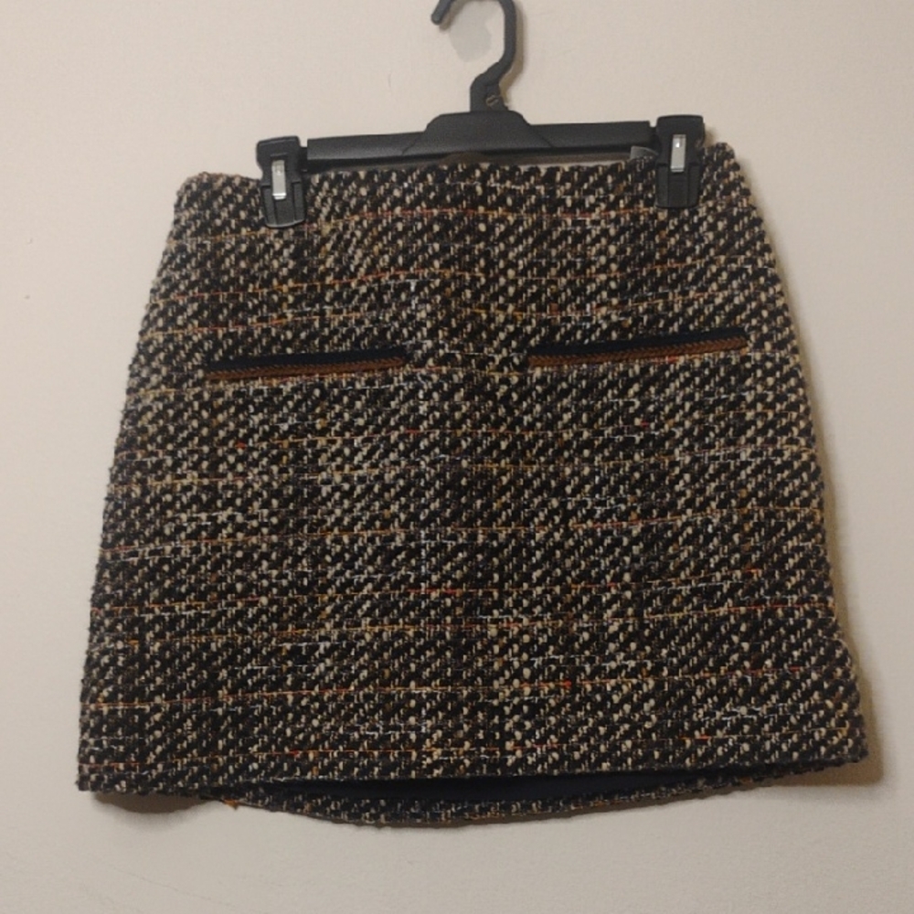 Veronica Beard Perry Tweed Skirt Size 8